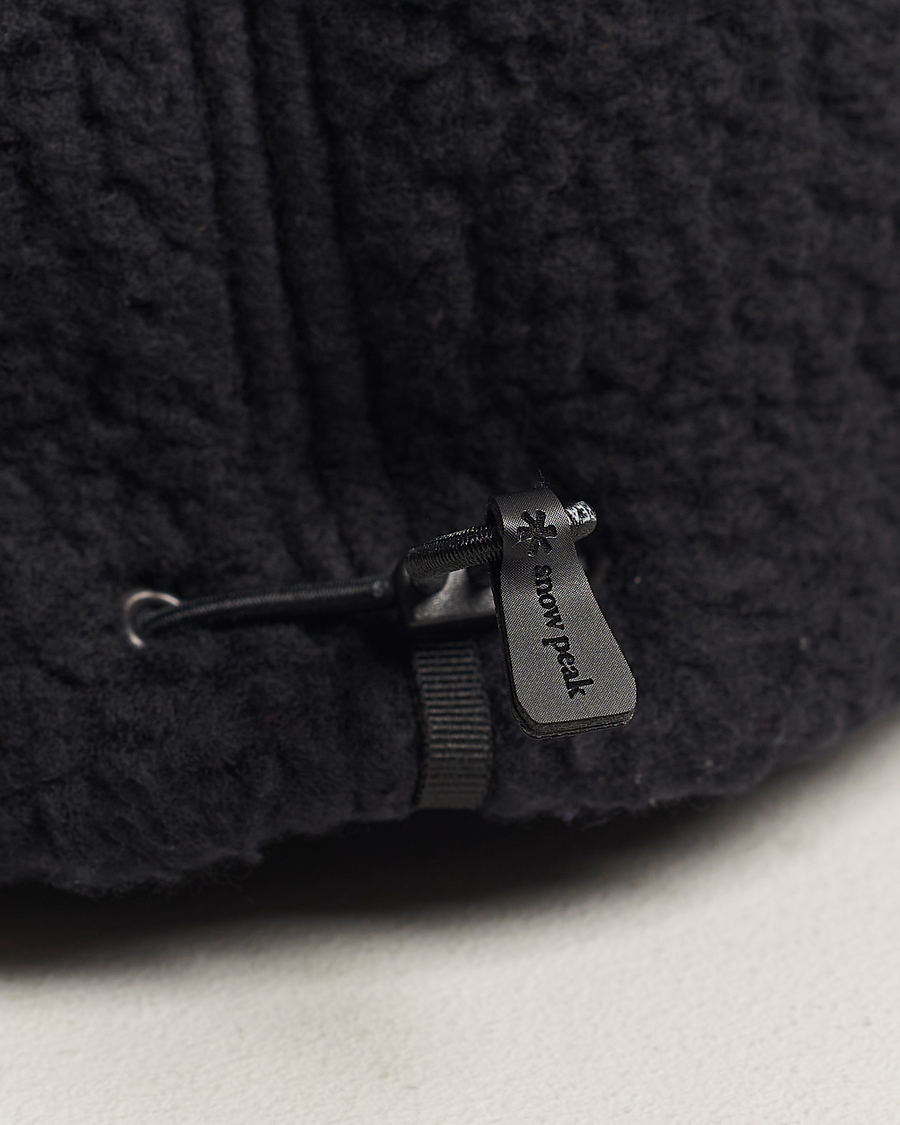 Herr | Snow Peak Thermal Boa Fleece Cap Black | Snow Peak | Thermal Boa Fleece Cap Black