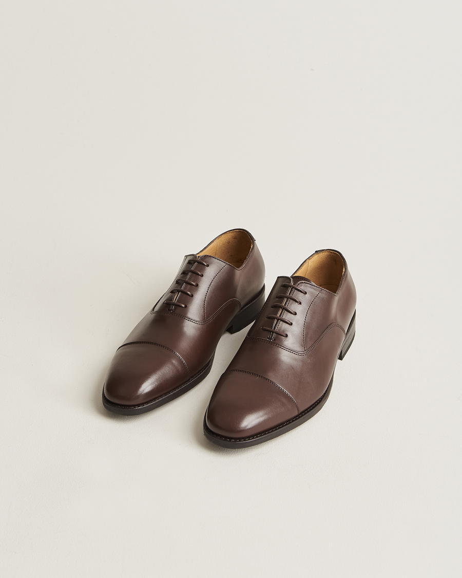 Herr | Kostymskor | Myrqvist | Äppelviken Oxford Dark Brown Calf