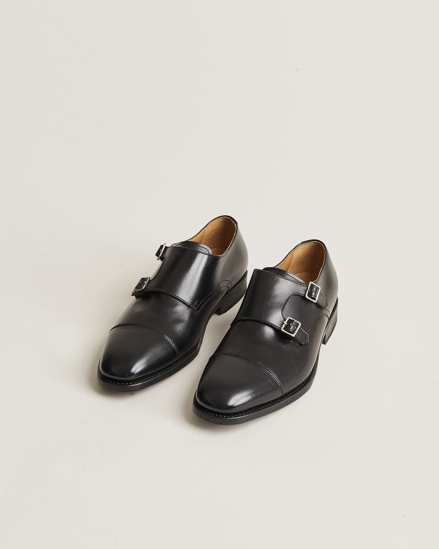 Herr |  | Myrqvist | Ålsten Double Monkstrap Black Calf