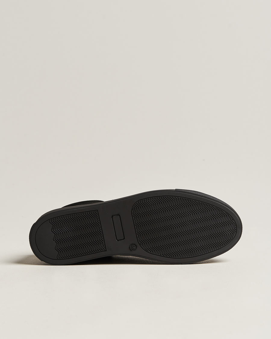 Herr | Myrqvist Oaxen Monochrome Sneaker Black Suede | Myrqvist | Oaxen Monochrome Sneaker Black Suede