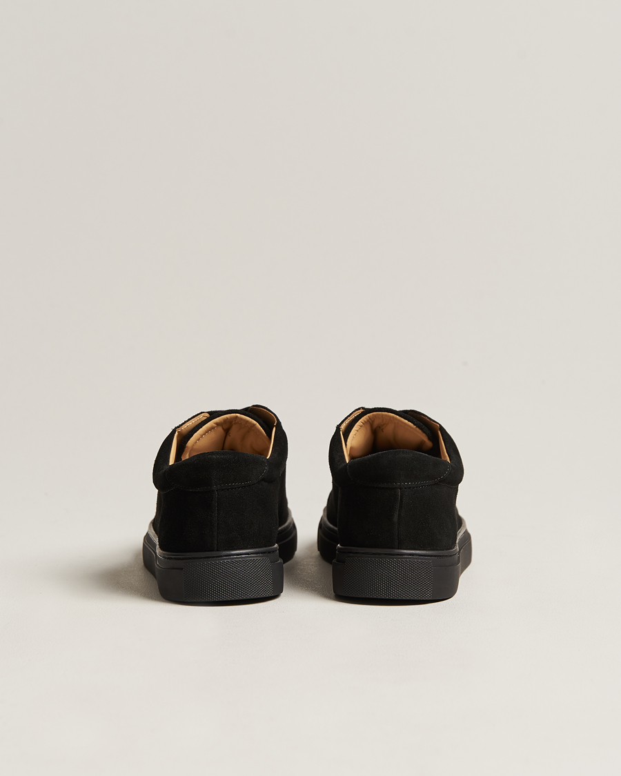 Herr | Myrqvist Oaxen Monochrome Sneaker Black Suede | Myrqvist | Oaxen Monochrome Sneaker Black Suede