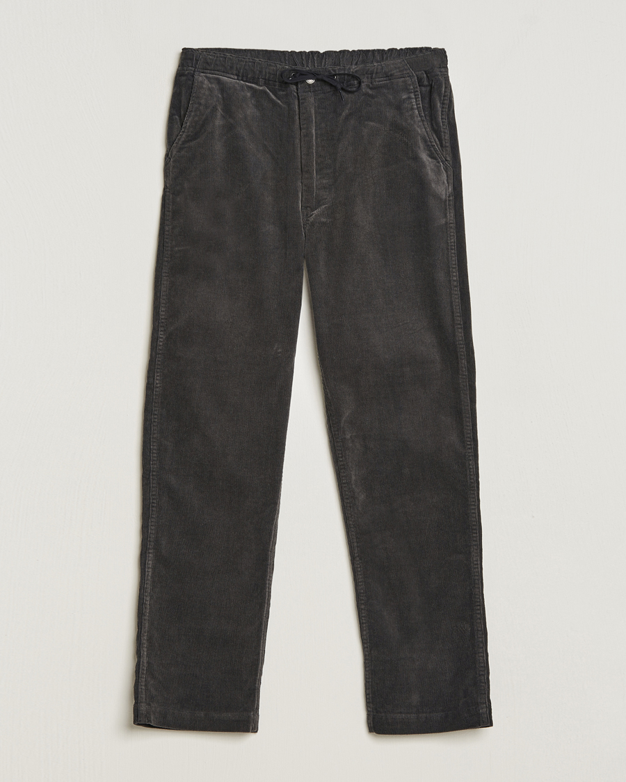 Herr | Byxor | orSlow | New Yorker Pants Charcoal