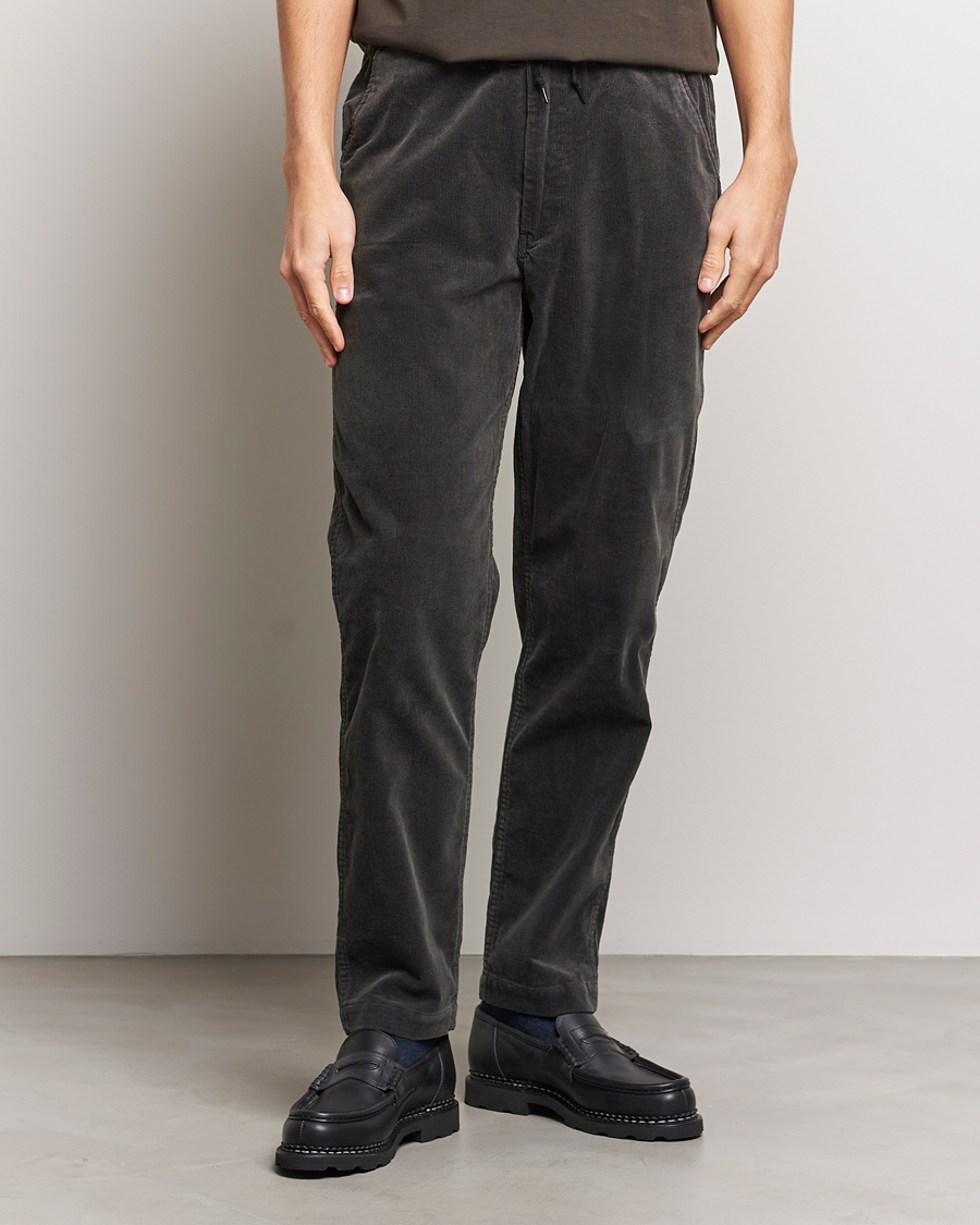 Herr | Byxor | orSlow | New Yorker Pants Charcoal