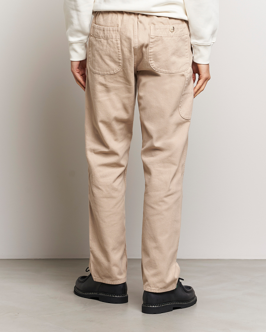 Herr | Byxor | orSlow | French Work Pants Beige
