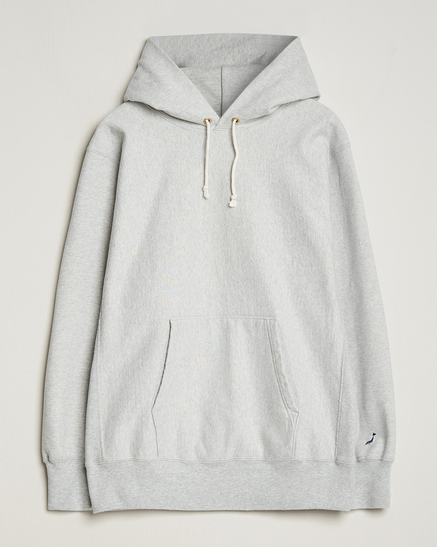 Herr | Tröjor | orSlow | Heavy Weight Vintage Hoodie Light Grey