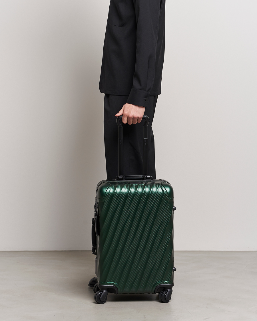 Herr | Avdelningar | TUMI | International Carry-on Aluminum Trolley Texture Green