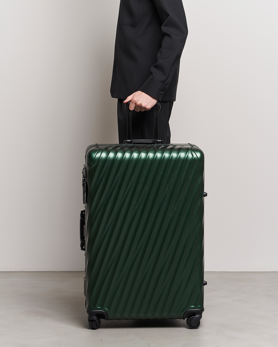 Herr | Lojalitetserbjudande | TUMI | Extended Trip Aluminum Packing Case Texture Green