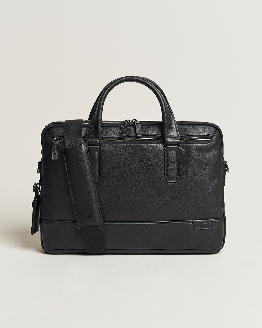 Herr | Väskor | TUMI | Harrison Sycamore Slim Leather Brief Black
