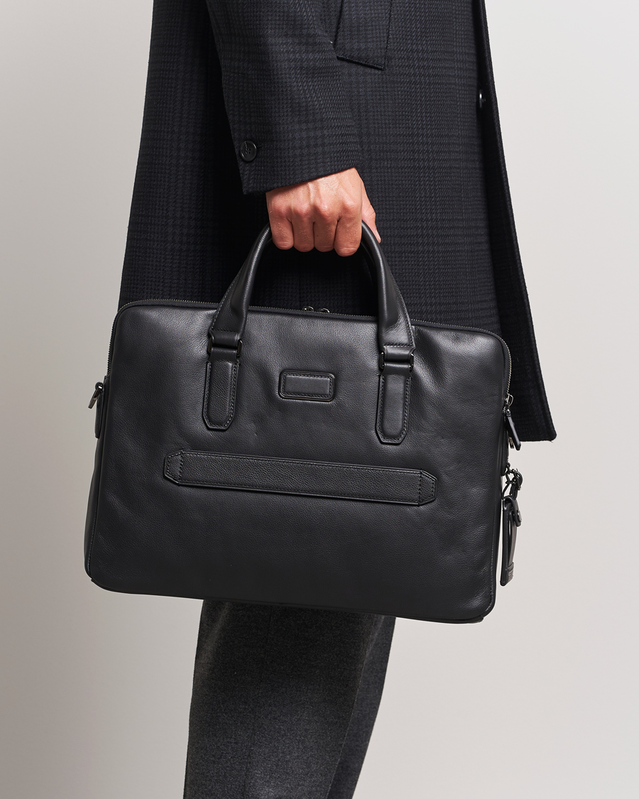 Herr | Accessoarer | TUMI | Harrison Sycamore Slim Leather Brief Black