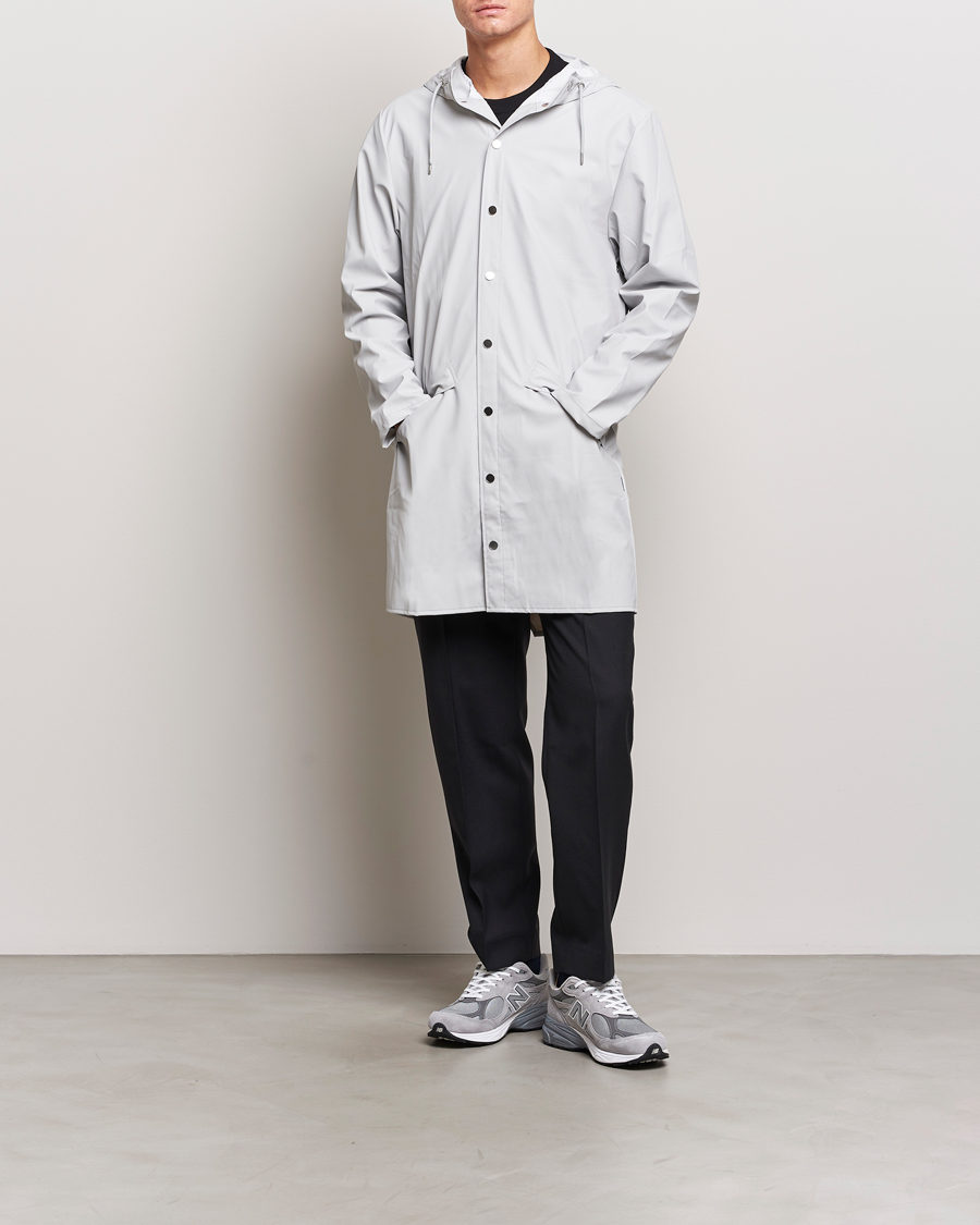 Herr | Jackor | RAINS | Long Jacket Ash