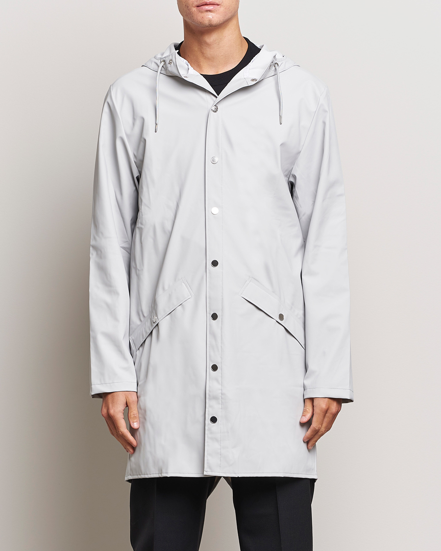 Herr | Regnjackor | RAINS | Long Jacket Ash