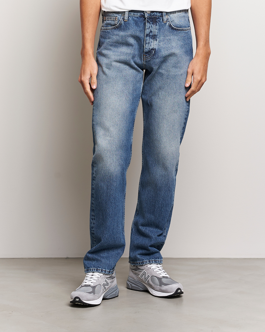 Herr | New Nordics | Sunflower | Standard Jeans Mid Blue