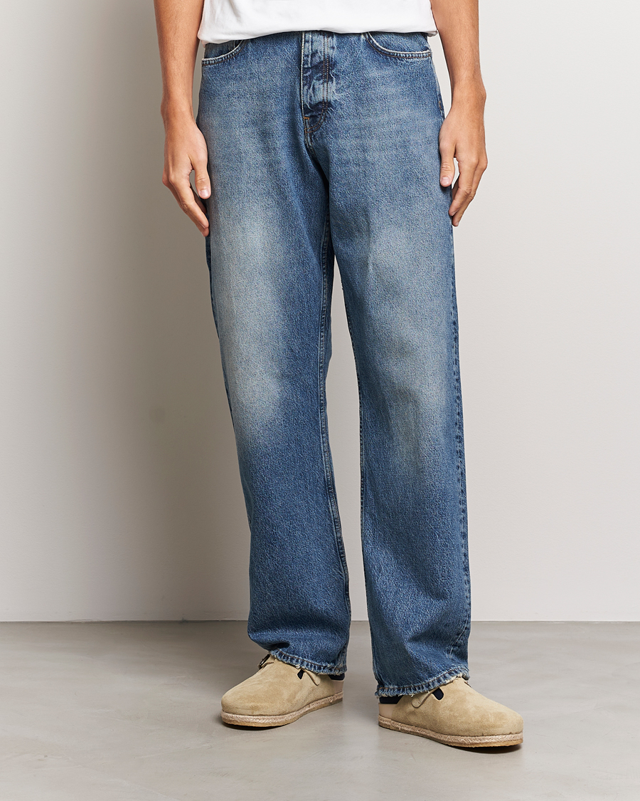 Herr | Sunflower | Sunflower | Loose Jeans Mid Blue