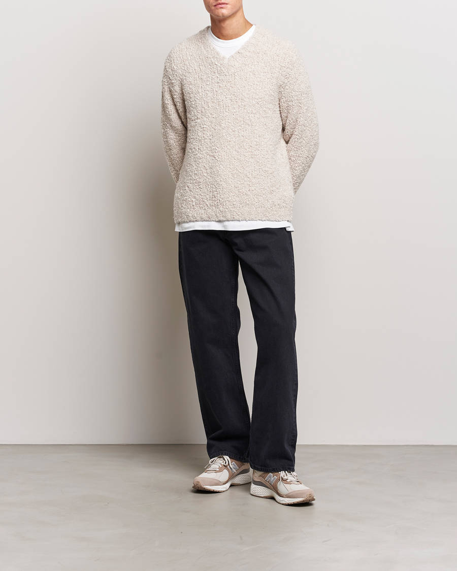 Herr | Jeans | Sunflower | Loose Jeans Washed Black