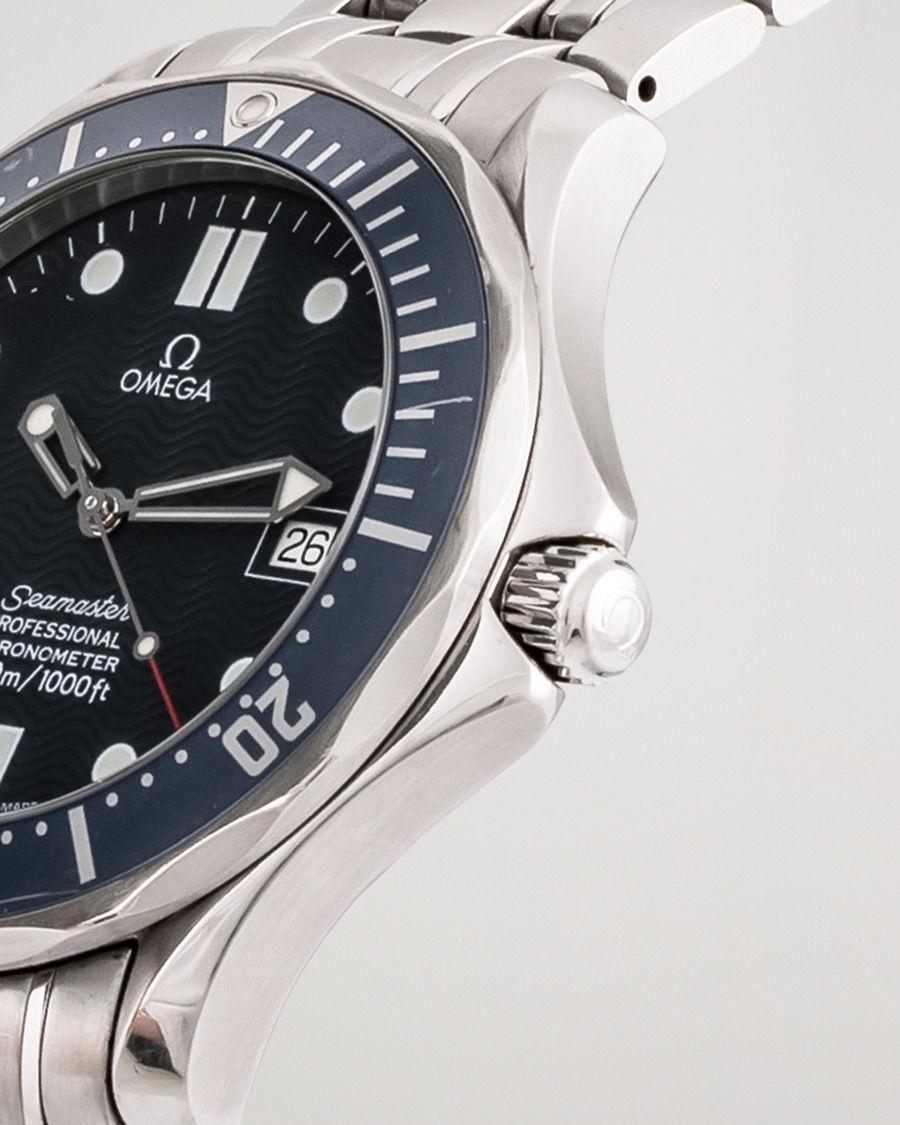 Herr | Omega Pre-Owned Seamaster Diver 300M 25318000 Steel Blue | Omega Pre-Owned | Seamaster Diver 300M 25318000 Steel Blue