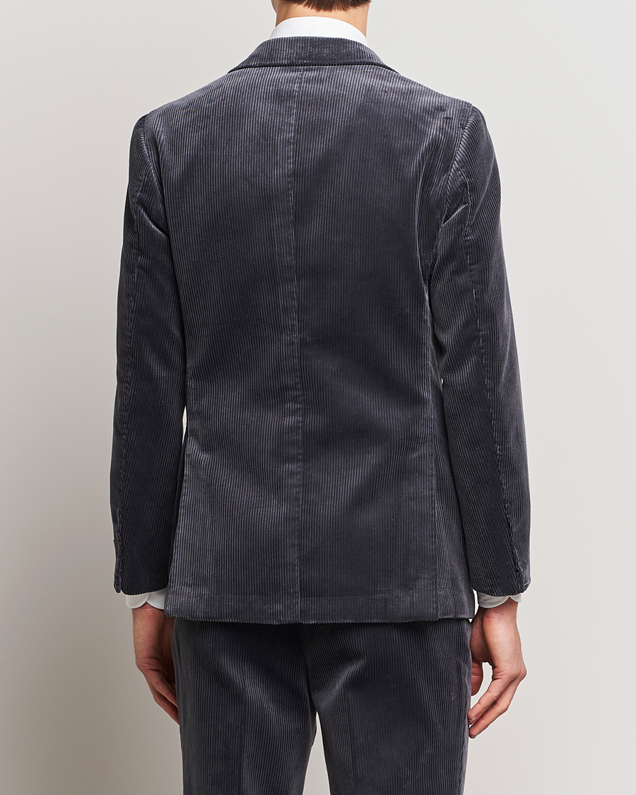 Herr | Kavajer | Beams F | Corduroy Blazer Charcoal