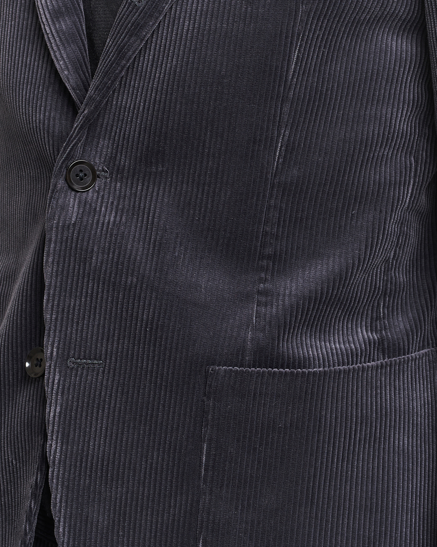 Herr | Kavajer | Beams F | Corduroy Blazer Charcoal