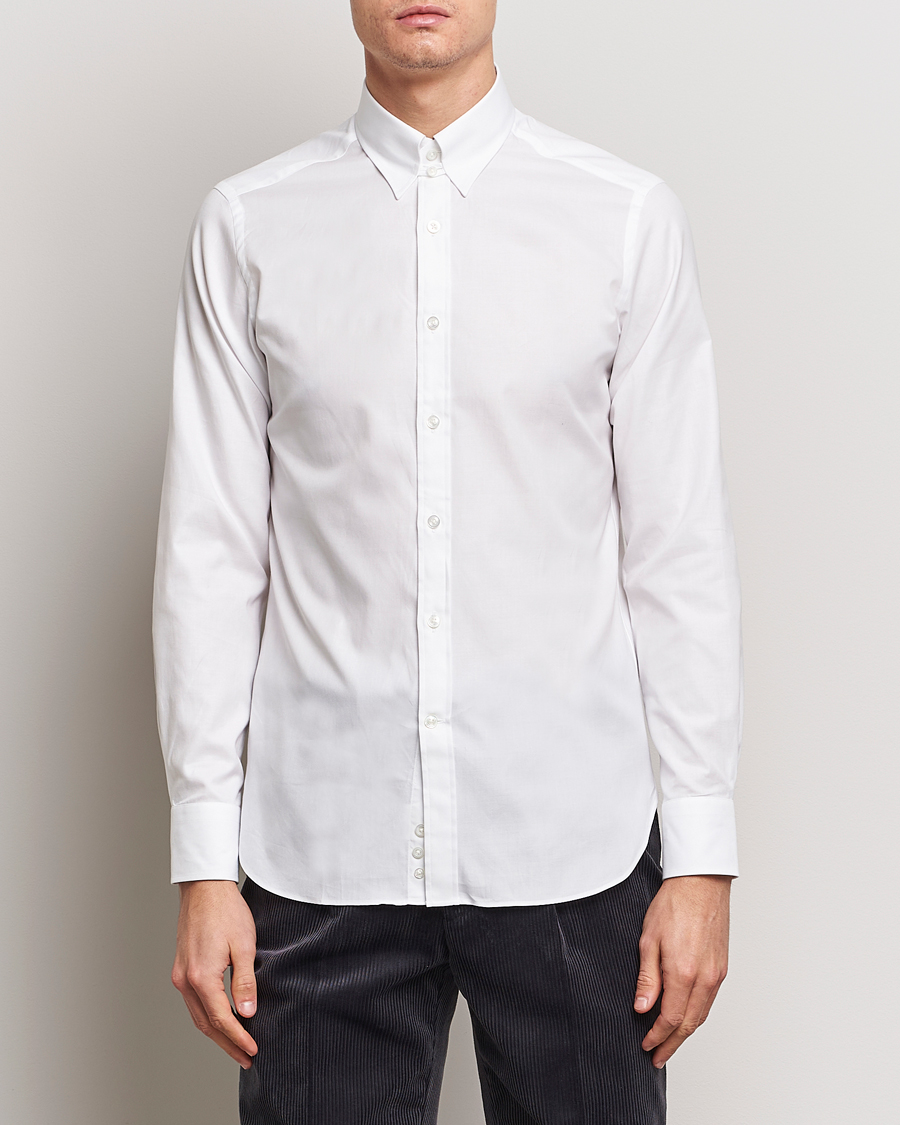 Herr |  | Beams F | Oxford Tab Collar Shirt White