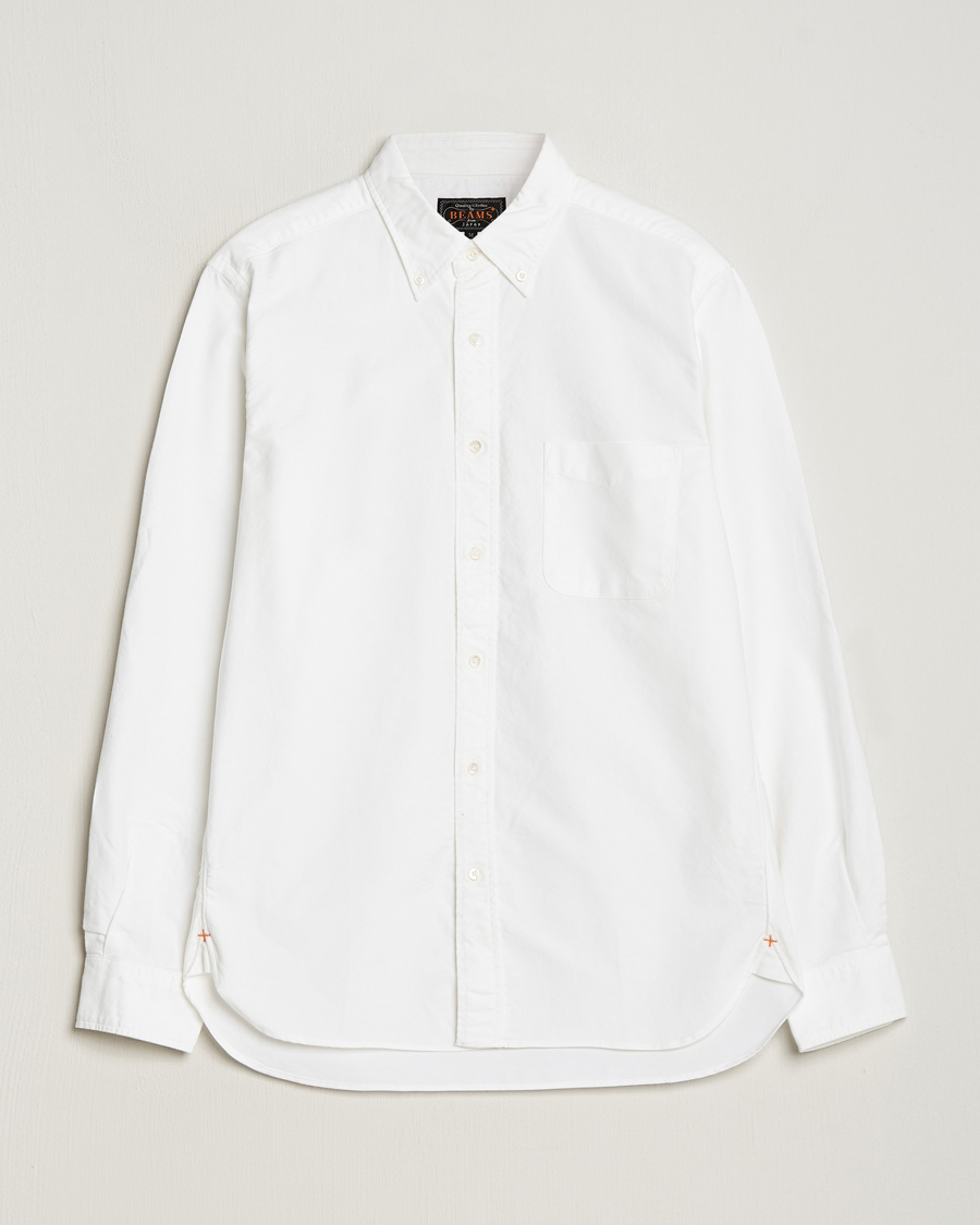 Herr | Japanese Department | BEAMS PLUS | Oxford Button Down Shirt White