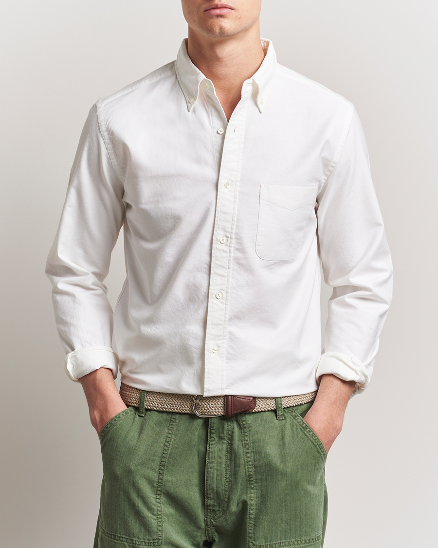 Herr | Casual | BEAMS PLUS | Oxford Button Down Shirt White