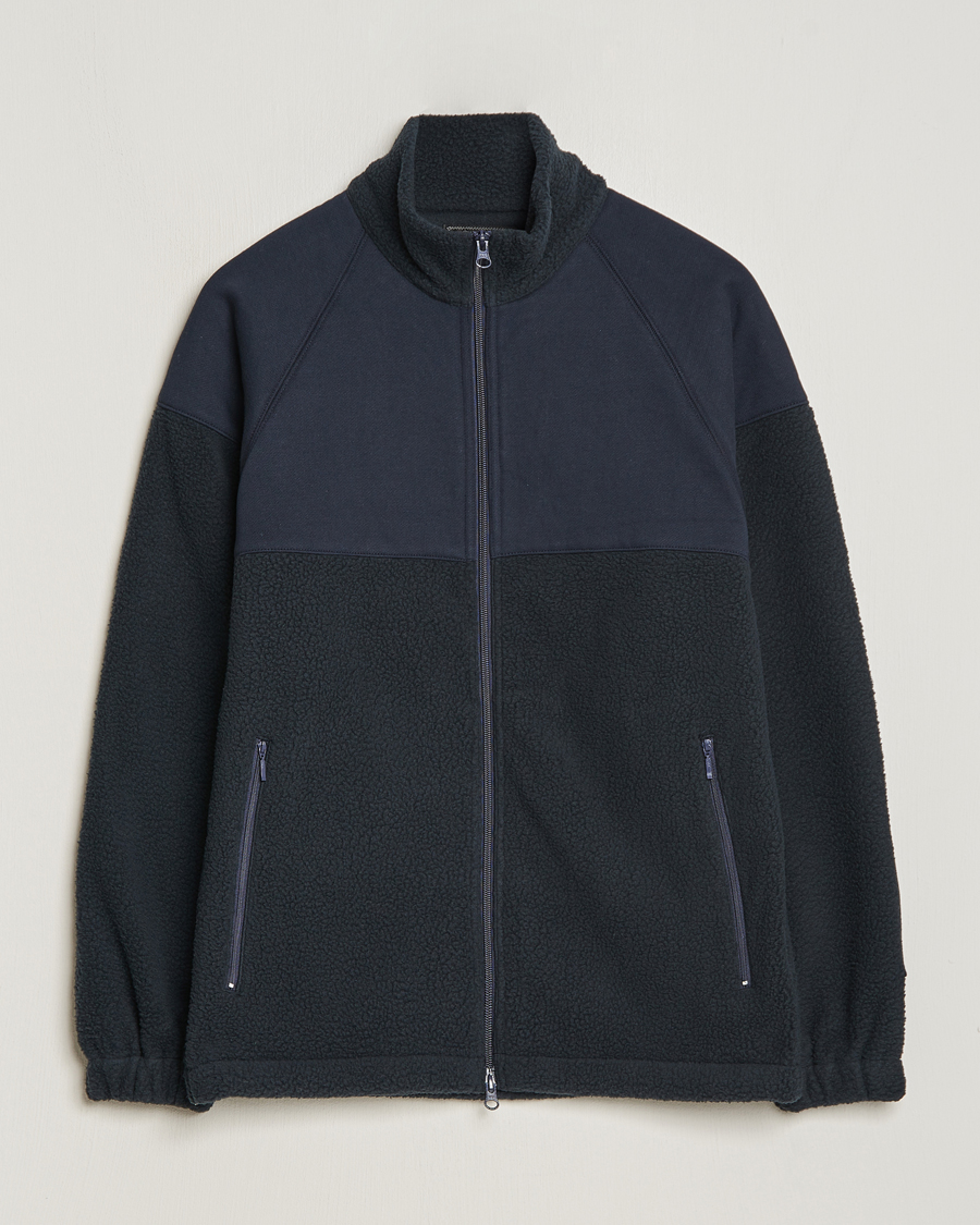 Herr | Tröjor | BEAMS PLUS | MIL Zip Blouson Navy