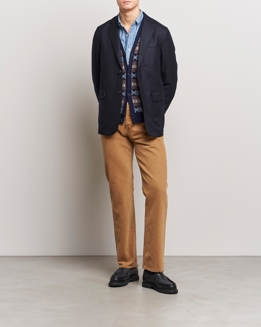 Herr | Kavajer | BEAMS PLUS | Flannel Blazer Navy