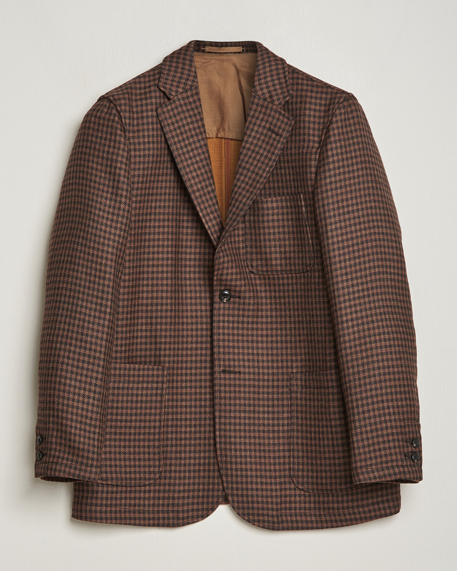 Herr | Kavajer | BEAMS PLUS | Houndstooth Twill Blazer Brown