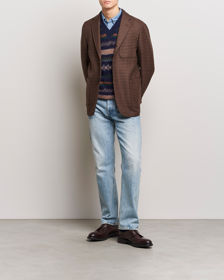 Herr | Kavajer | BEAMS PLUS | Houndstooth Twill Blazer Brown