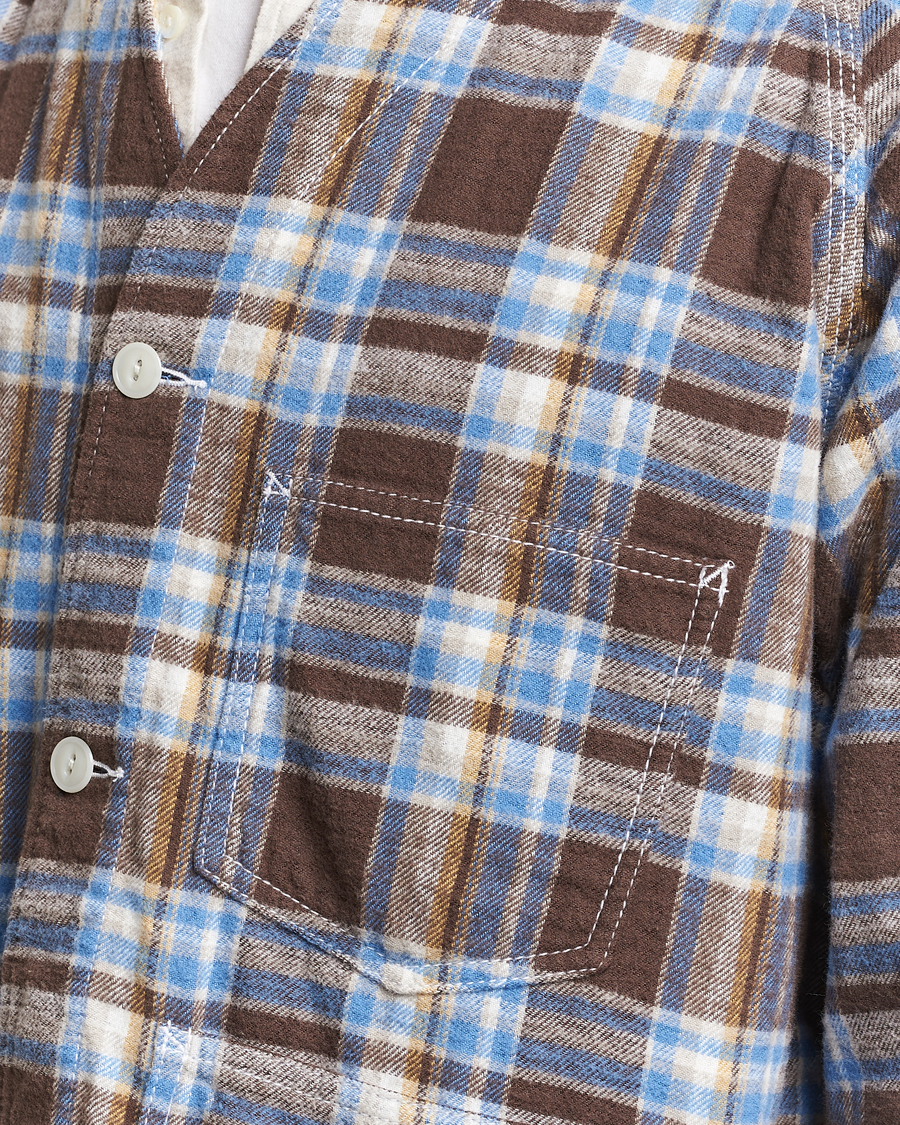 Herr | Jackor | BEAMS PLUS | Engineer Jacket Blue Check