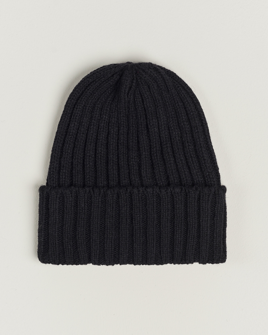 Herr | BEAMS PLUS Wool Watch Cap Black | BEAMS PLUS | Wool Watch Cap Black