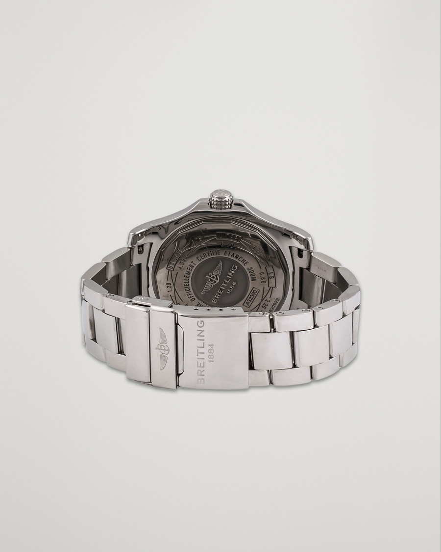 Herr | Breitling Pre-Owned Avenger II GMT A3239011 Steel Black | Breitling Pre-Owned | Avenger II GMT A3239011 Steel Black