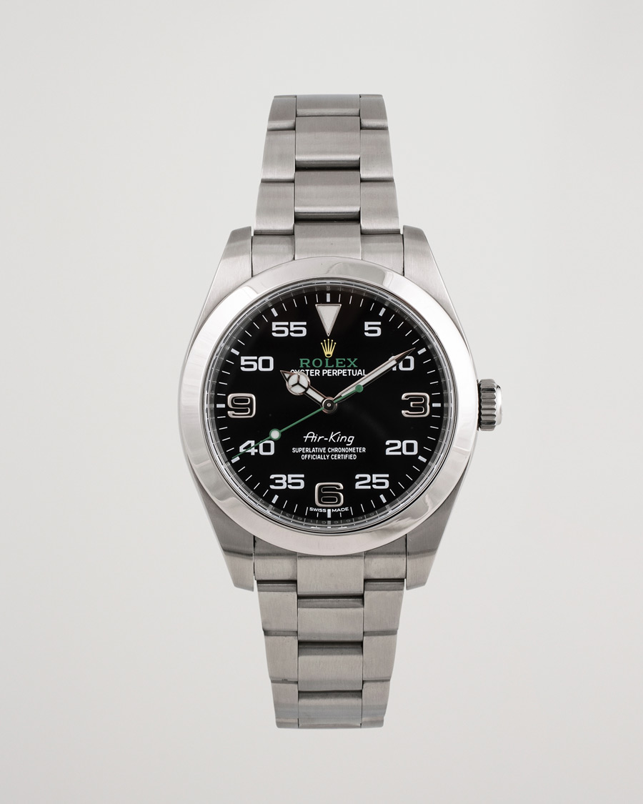 Herr | Rolex Pre-Owned Air-King Steel Black 116900 | Rolex Pre-Owned | Air-King Steel Black 116900
