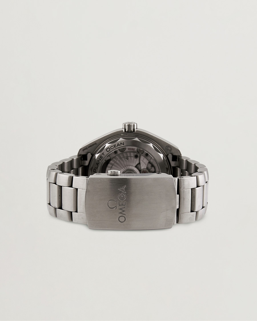Herr | Omega Pre-Owned Seamaster Planet Ocean 21530402001001 Steel Black | Omega Pre-Owned | Seamaster Planet Ocean 21530402001001 Steel Black