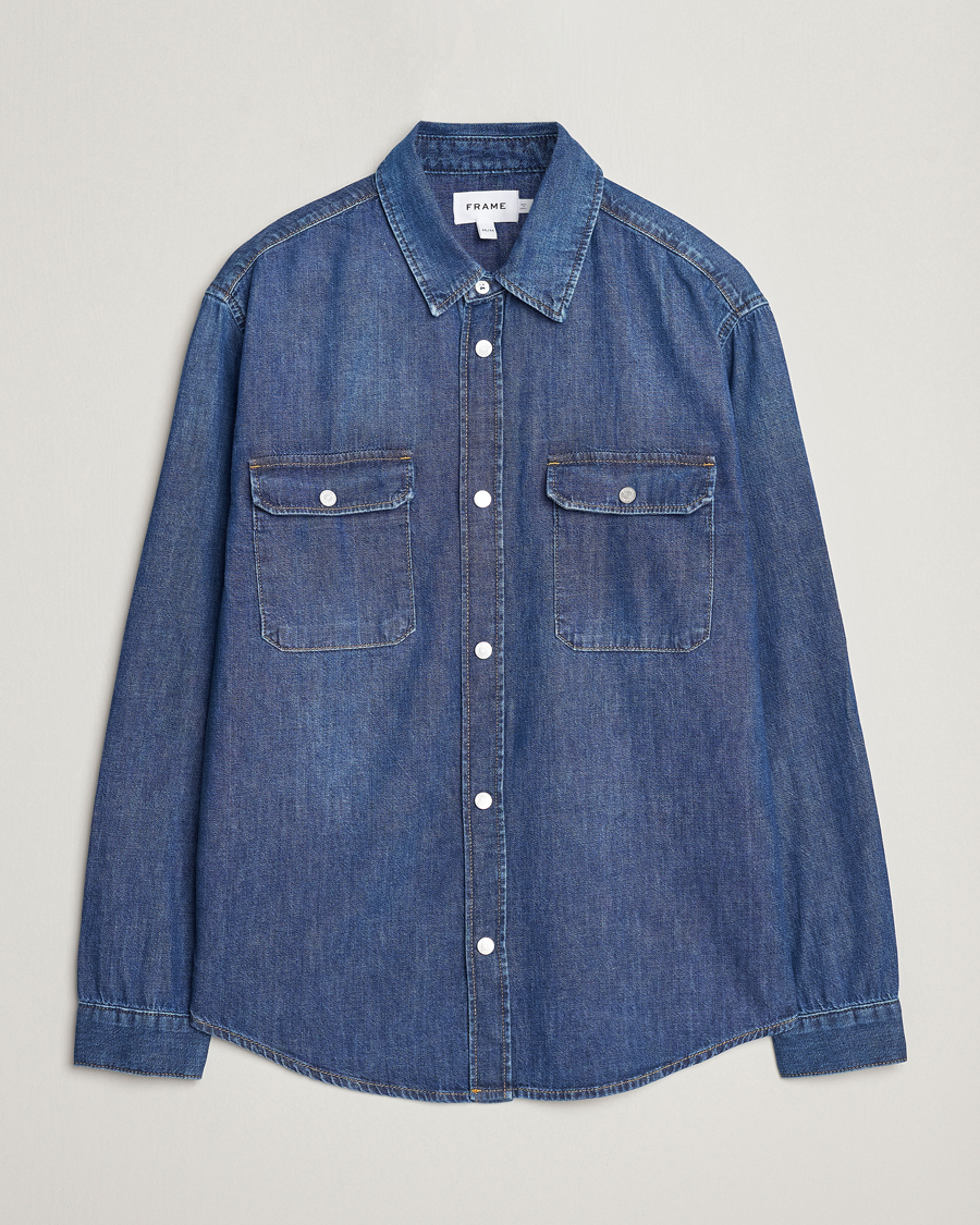 Herr | Skjortor | FRAME | Denim Shirt California
