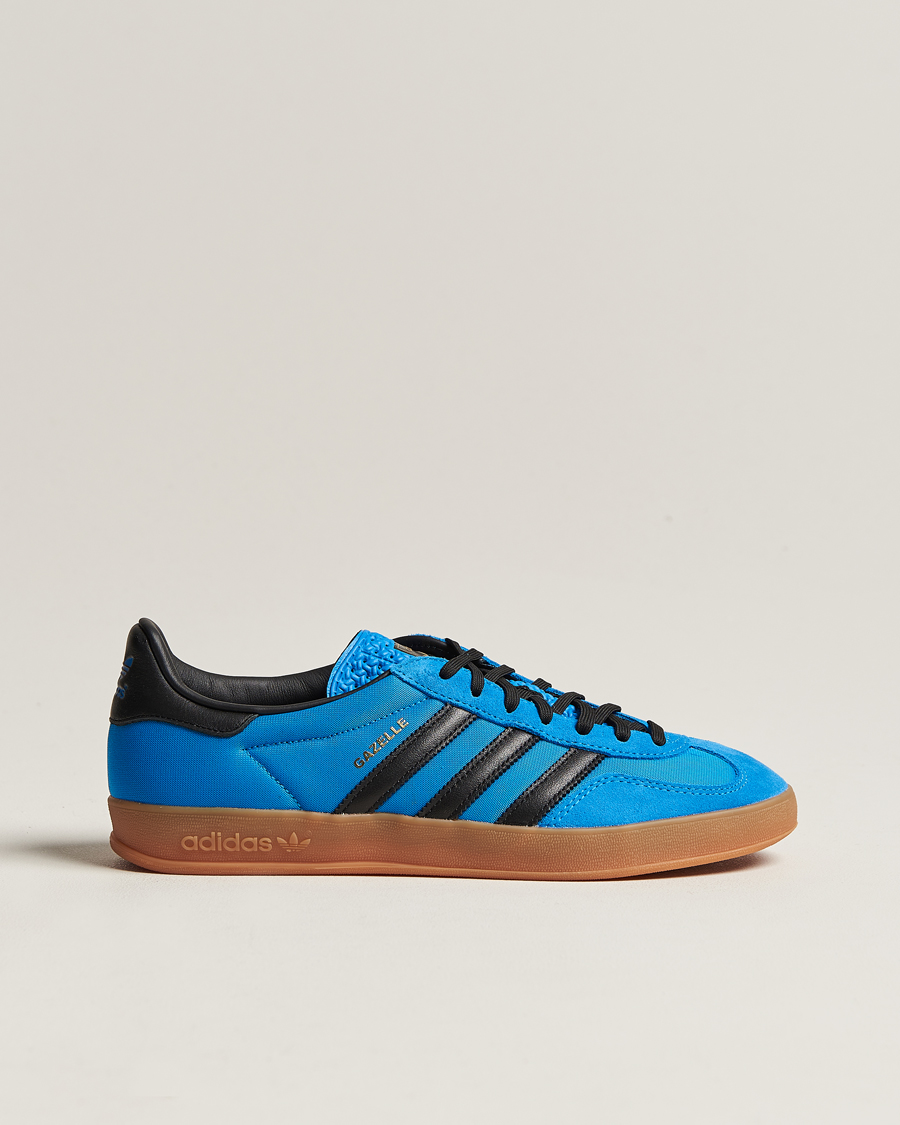 Herr | adidas Originals Gazelle Sneaker Blue/Black | adidas Originals | Gazelle Sneaker Blue/Black