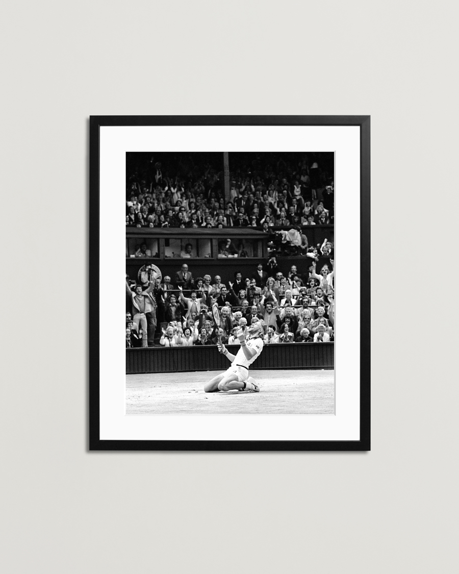 Herr | Tavlor | Sonic Editions | Framed Borg's 5th Wimbledon Title, 1980