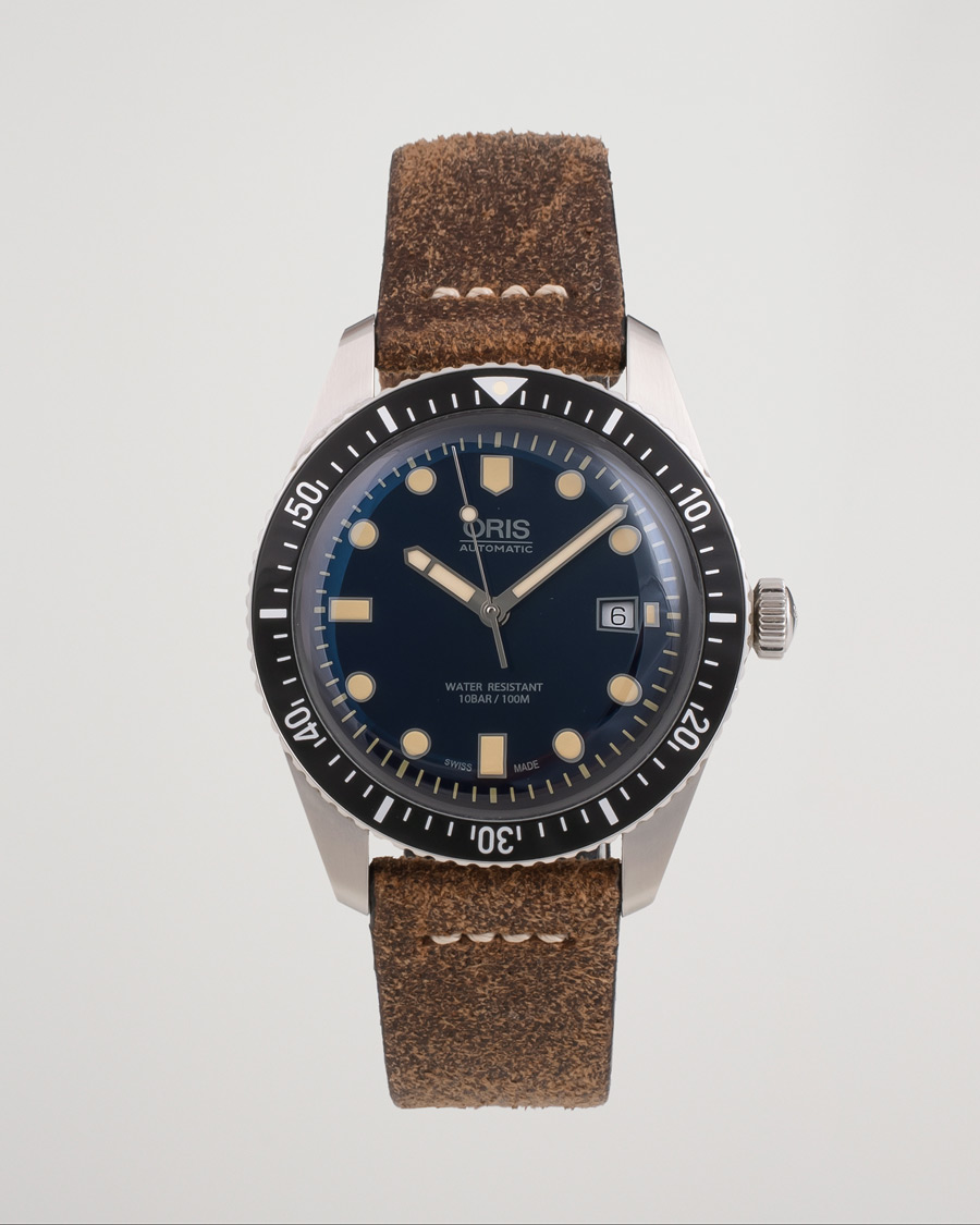 Herr | Oris Pre-Owned Divers Sixty-Five Steel Blue | Oris Pre-Owned | Divers Sixty-Five Steel Blue