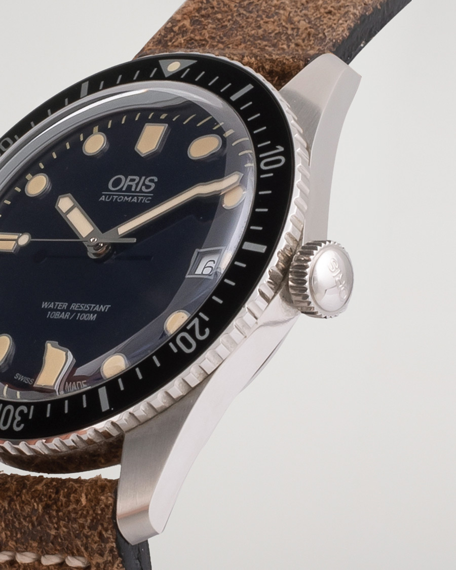 Herr | Oris Pre-Owned Divers Sixty-Five Steel Blue | Oris Pre-Owned | Divers Sixty-Five Steel Blue