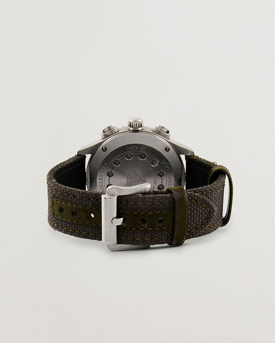 Herr | Sjöö Sandström Pre-Owned UTC Skydiver 017401 Steel Black | Sjöö Sandström Pre-Owned | UTC Skydiver 017401 Steel Black