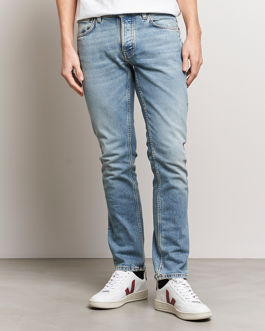 Herr | Nudie Jeans | Nudie Jeans | Grim Tim Jeans Blue Smoke