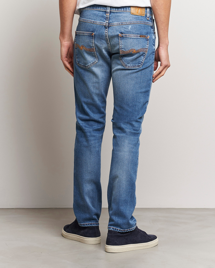 Herr | Kläder | Nudie Jeans | Grim Tim Jeans Shadow Blues