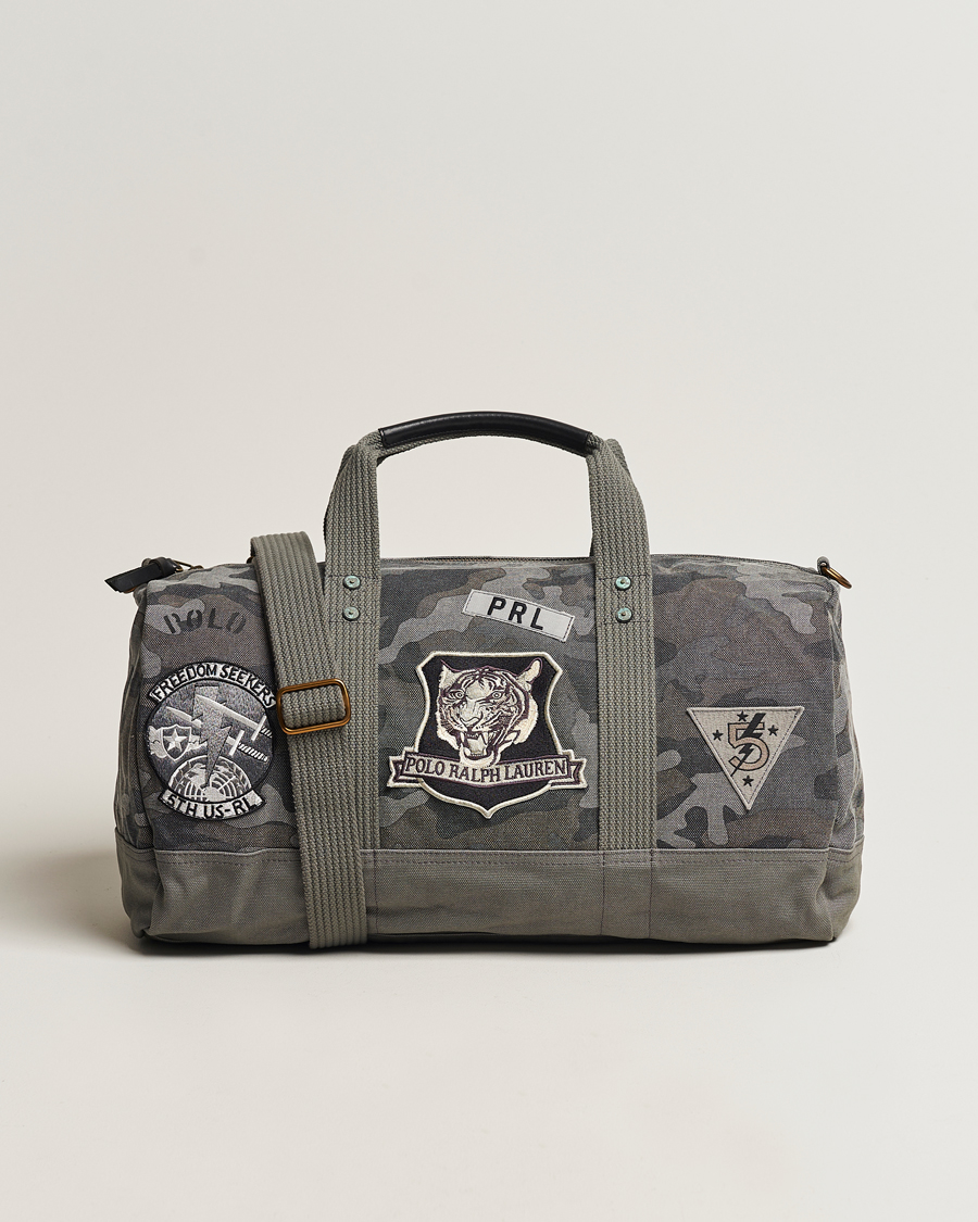 Herr | Polo Ralph Lauren Tiger Duffle Bag Grey | Polo Ralph Lauren | Tiger Duffle Bag Grey