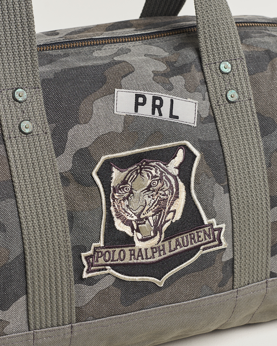 Herr | Polo Ralph Lauren Tiger Duffle Bag Grey | Polo Ralph Lauren | Tiger Duffle Bag Grey