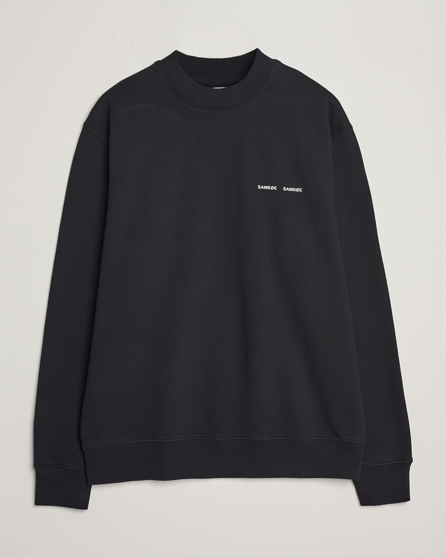Herr | Tröjor | Samsøe Samsøe | Norsbro Crew Neck Sweatshirt Black