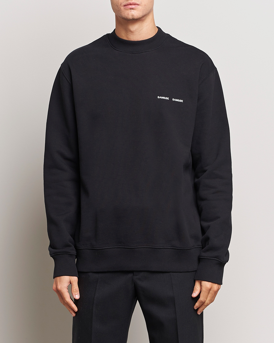 Herr | Tröjor | Samsøe Samsøe | Norsbro Crew Neck Sweatshirt Black