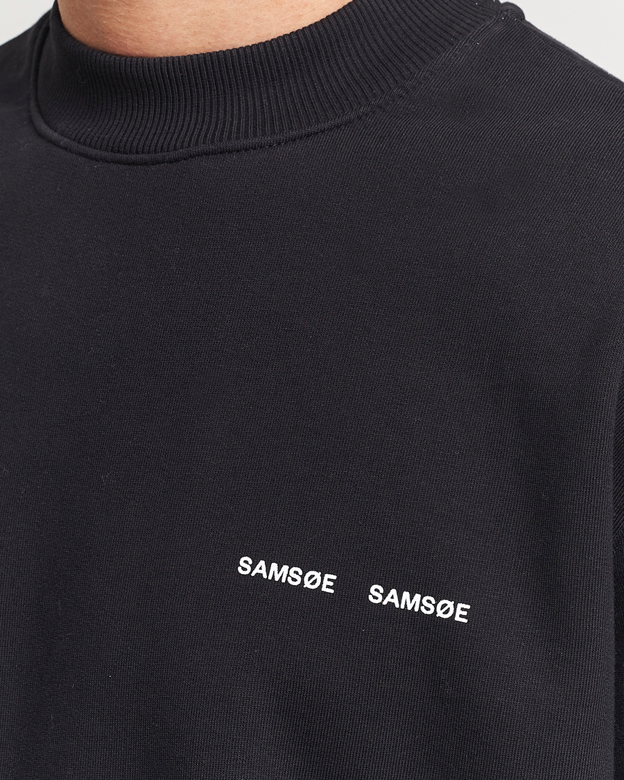 Herr | Tröjor | Samsøe Samsøe | Norsbro Crew Neck Sweatshirt Black