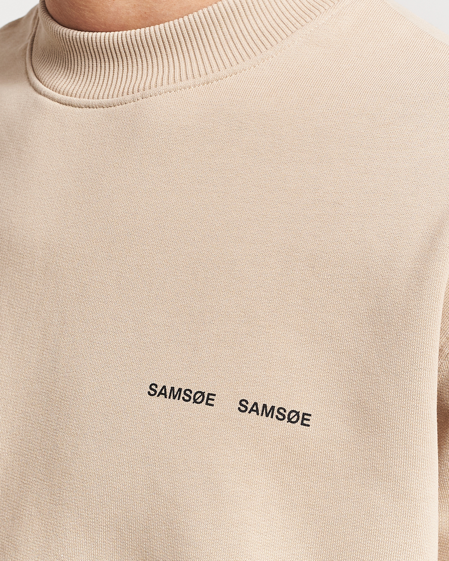 Herr | Tröjor | Samsøe Samsøe | Norsbro Crew Neck Sweatshirt Pure Cashmere