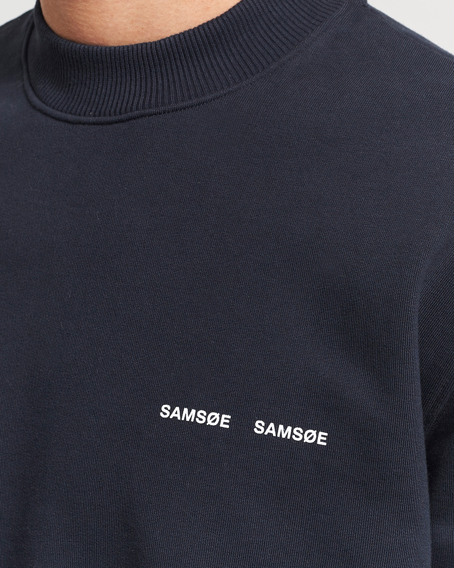 Herr | Tröjor | Samsøe Samsøe | Norsbro Crew Neck Sweatshirt Sky Captian