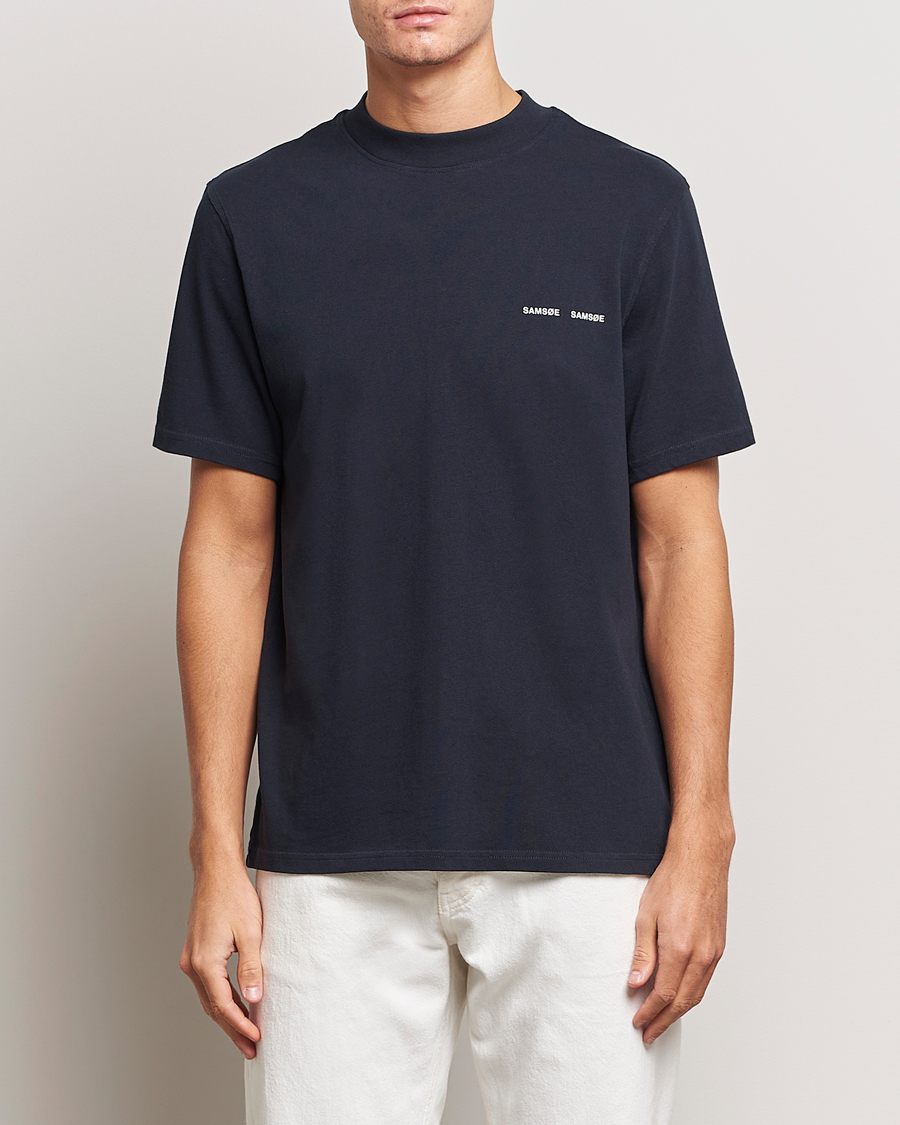 Herr | Kortärmade t-shirts | Samsøe Samsøe | Norsbro Organic Cotton T-shirt Sky Captian