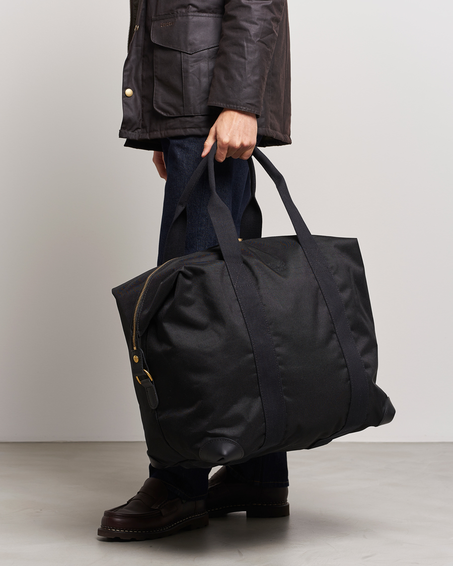 Herr | Weekendbags | Bennett Winch | Medim Nylon Cargo Bag Black